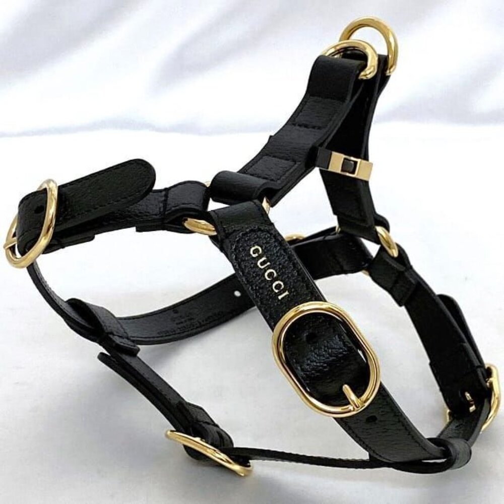 Gucci Harness Black Interlocking Never - image 6